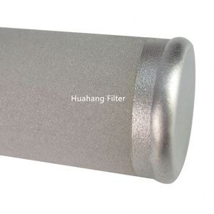 Huahang Supply Durable Lavable En Métal En Acier Inoxydable 304/316 Filtre Fritté Personnalisé Fritté Poudre Filtre Tube Fritté F - Product Image 3