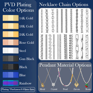 Collier pendentif cœur creux en perles colorées bohèmes vintage personnalisées en vrac pour femmes, bijoux tendance pour la Saint-Valentin et les anniversaires - Product Image 3