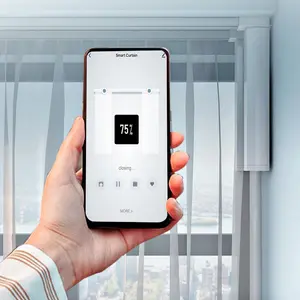 485 contato seco wifi controle remoto montado na parede cortina motor e faixa motorizada para sistema inteligente de automação do lar