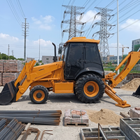 Escavatore Usato J/CB 3CX Certificato CE 2016, 7,8 Tonnellate, 68,6 kW, 4,4 L Diesel per Lavori di Movimento Terra ed Escavazione