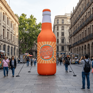 Custom Giant Inflatable <b>Beer</b> Mug Model Advertising Inflatable <b>Beer</b> Bottles For Pub - Product Image 4