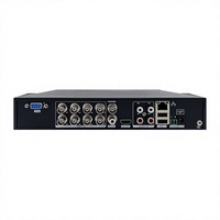 8路4K五合一混合XVR硬盘录像机支持AHD TVI CVI CVBS IP摄像机AI人体检测双向音频安全系统录像机