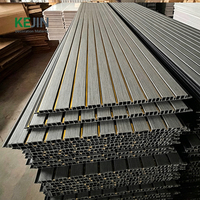 Paneles de Techo de PVC de 9 Ranuras, Impermeables, de Alta Calidad, para Uso Comercial en Centros Comerciales, Panel de Pared de PVC Impermeable para Decoración Interior del Hogar