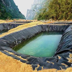 Membrana Geo impermeable de 0,2mm a 2mm, tanque de Lago Artificial de plástico, revestimiento de presa, piscina de natación, estanque de peces, revestimiento de granja, Geomembrana HDPE - Product Image 4