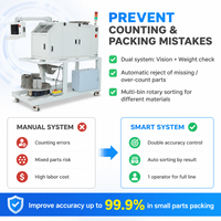 Machine de comptage et de tri automatique Vision Weight Dual Inspection pour composants de quincaillerie et fixations automobiles