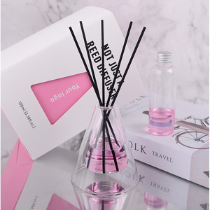 Ensembles de diffuseurs de roseaux d'aromathérapie en rotin pour parfums d'intérieur aux huiles essentielles pour hôtels Air Fresh Secret Aromathérapie sans feu - Product Image 1