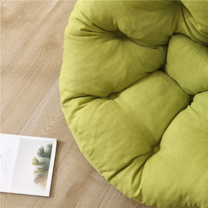 2-in-1 Detachable Single Lazy Sofa for Living Room <b>Bean</b> <b>Bag</b> Chair Convertible Semicircular Mat Backrest Cushion - Product Image 5