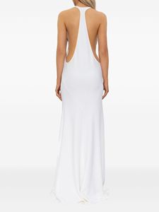 Abiti da sera eleganti vestiti bianchi da donna Sexy abiti da festa eleganti di alto compleanno taglie forti Maxi abiti da sera - Product Image 6