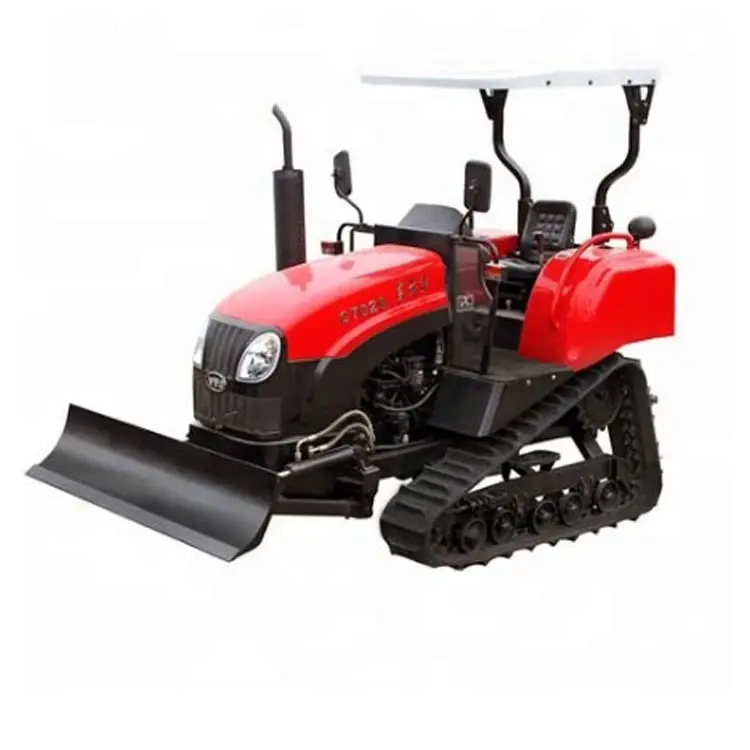 Tractor sobre orugas de 45HP y 80 HP, campo de arroz, tractor ligero, equipo agrícola de granja