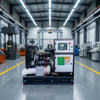 Offener Rahmen Wassergekühlter Dieselgenerator 150/200 KVA 100KW Schwungrad Fernstart Automatischer Start ATS 50/60Hz 1800 Niedriger Drehzahlbereich Fernbedienung