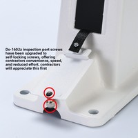 Support de montage mural réglable en alliage d'aluminium épais pour caméras de surveillance extérieures et caméras sphériques – Accessoires de surveillance