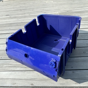 Boîte à crabes ventilée en plastique PP à <span class=keywords><strong>prix</strong></span> compétitif, fabriquée en Chine, pour système RAS et aquaculture intérieure - Product Image 2
