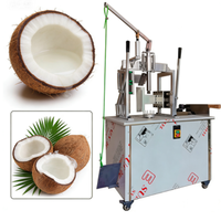 Éplucheur de noix de coco semi-automatique commercial, facile à utiliser, économiseur de main-d'œuvre pour usage agricole