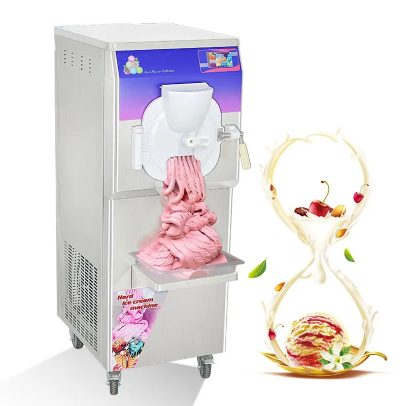 ICM-38S CE ETL ice cream gelato machine/hard ice cream machine/hard ice cream batch freezer