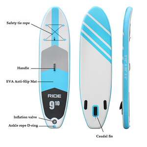Planche à pagaie gonflable personnalisée (SUP) avec <span class=keywords><strong>pompe</strong></span> et sac - Durable, portable et pliable - Product Image 2
