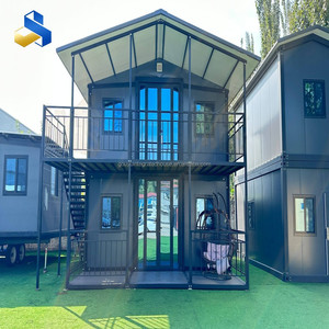 Maison mobile pliable de luxe, maison préfabriquée en conteneur pour bureau ou habitation, conteneur en acier extensible en <span class=keywords><strong>vente</strong></span> en Australie - Product Image 6
