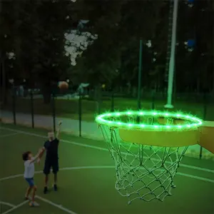 防水RGB变色8模式电池盒电源篮球架户外篮球架发光二极管灯
