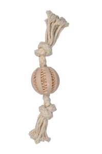 Vendite dirette in fabbrica di palline che perdono in corda di cotone per animali domestici, giocattoli da masticare per animali domestici, tiro alla fune per la pulizia dei denti - Product Image 2