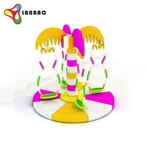 Juguete comercial para niños, equipo de juegos para bebés en interiores, tocadiscos de cohete giratorio eléctrico - Product Image 3