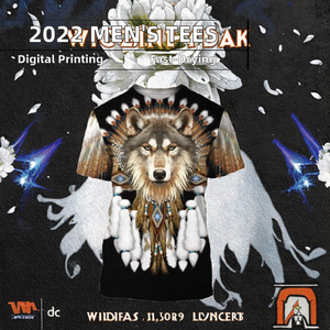 Camiseta Casual para Hombre 2026, Manga Corta, Largo Regular, Verano, Impresión Digital, Sublimación, Bordado, Transpirable, Seda/Algodón - Product Image 3