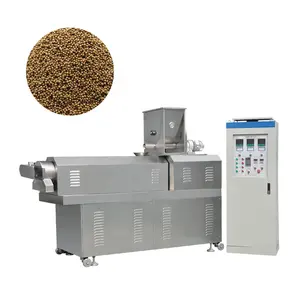High quality factory low price equipment fish feed manufacturing machinery mini floating fish feed machine