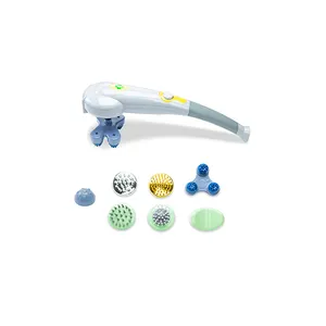 Portátil 7 en 1 martillo infrarrojo palo masajeador de cuerpo mágico pistola de masaje de mano con masajeador de cuerpo mágico características - Product Image 1