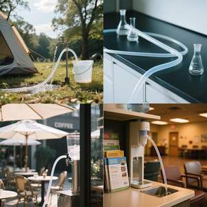 Tuyau en silicone de qualité alimentaire <span class=keywords><strong>1</strong></span>/4\" ID X 3/<span class=keywords><strong>8</strong></span>\" <span class=keywords><strong>OD</strong></span> 10 pieds Tuyau en silicone pur haute température pour la fabrication de bière et de vin à domicile - Product Image 6