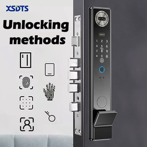 Xsdts C21 khóa cửa không thấm nước, mô hình tĩnh mạch lòng bàn tay, ứng dụng tuya, vân tay, Nhận dạng khuôn mặt, chìa khóa, thẻ IC, máy liên lạc thời gian thực - Product Image 3