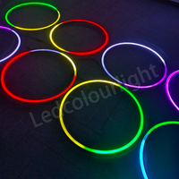 D50 D700 D100 D120 LED Anneau Lumière Scène Lumières Extérieure IP65 DMX512 Pixel RGB LED Tunnel Matrice Anneau LED Lumière