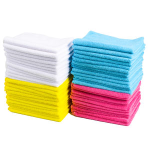 Paño de microfibra reutilizable para limpieza de casa, sin AZO, trapos multiusos, paquete de 50 Uds. - Product Image 4