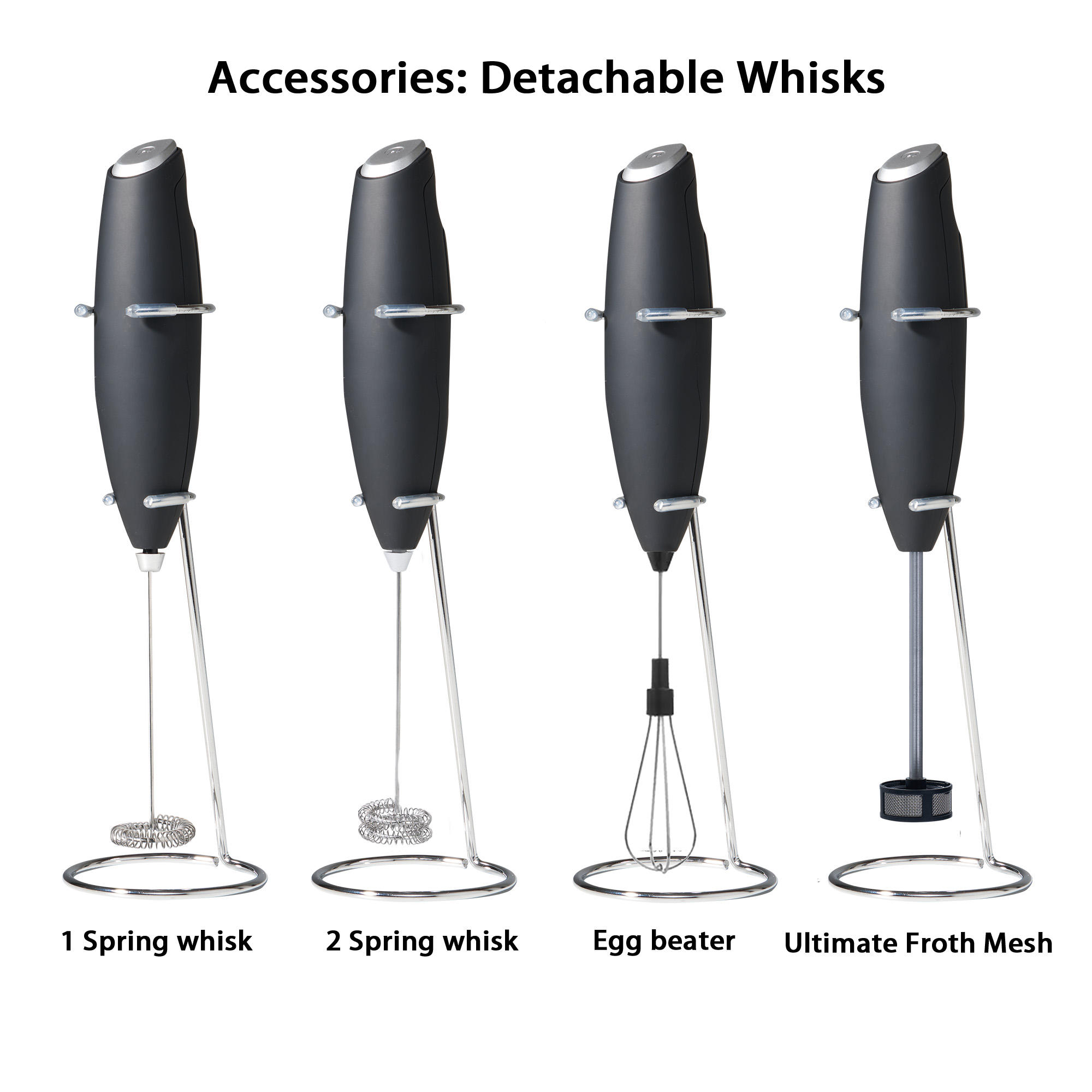 Accessories for MF460&470: 4 different mixer heads