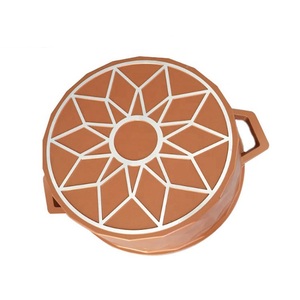 Juego de Utensilios de Cocina de Aluminio Fundido de <span class=keywords><strong>la</strong></span> Serie Diamond con Revestimiento de Mármol para Cocina Casera / Cacerola / Sartén / Olla para Salsas - Product Image 4