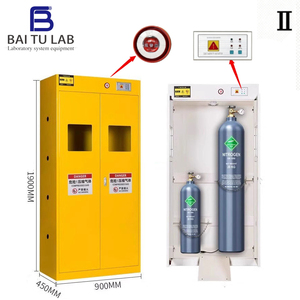 Alarma audiovisual Baitu de segunda generación, juego de 2 botellas, gabinete de almacenamiento para cilindros de gas, para almacenamiento seguro de cilindros de nitrógeno - Product Image 1