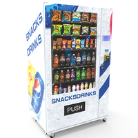 Distributeur automatique de pièces à prix d'usine avec système de refroidissement, capacité de 300 à 1200 pièces, certifié CE pour les stations de métro et les dépanneurs