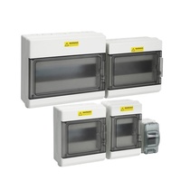 Boîte de distribution d'énergie étanche pour l'extérieur Boîte de circuit domestique montée en surface anti-pluie et anti-poussière à ouverture d'air
