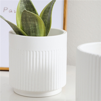 Pot succulent de fleur décorative de jardin moderne pour la maison, mini pots en ciment pour bonsaï, logo personnalisé, 100 pièces
