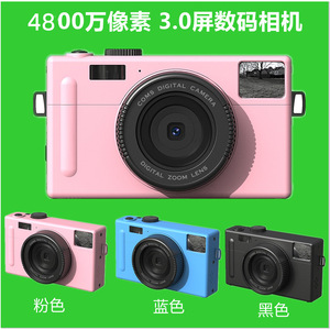 กล้องดิจิตอล R100 เซ็นเซอร์ CMOS 48 ล้านพิกเซล กล้องคอมแพคแบบโฟกัสคงที่ สำหรับใช้ถ่ายเซลฟี่ที่บ้าน - Product Image 4