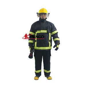 Uniforme de pompier <span class=keywords><strong>PENCO</strong></span> EN469 homologué CE, ensemble complet de combinaisons de pompier avec normes NFPA1971 et EN469 - Product Image 3