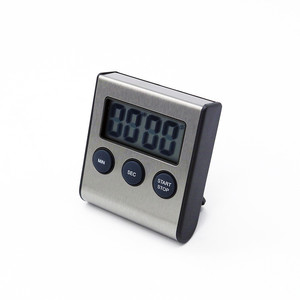 LCD Digital Plastic Kitchen Countdown Timer Stopwatch Alarm <strong>Clock</strong> with IP65 Rating Practical Cooking Timer <strong>DIY</strong> Standing Design - Product Image 2