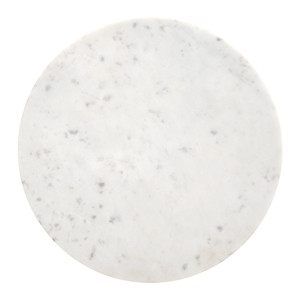 HMS 23 \ "bianco e naturale in marmo e legno tonda a tamburo per mobili da soggiorno - Product Image 5