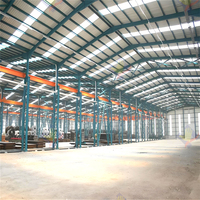 Almacén de Estructura de Acero Tipo C de Diseño Personalizado, Instalación Eficiente Pre-ingenierizada, Puertas Dobles Correderas/Enrollables, Galvanizado en Caliente