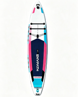 Planche de paddle gonflable 381 cm, planche de SUP polyvalente, résistante, portable, écologique, pour la pratique du paddle en eau libre