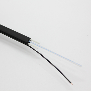 Câble SST de type Drop, monomode, tonable, plat, Opti Tap, cordon de brassage avec fil de cuivre - Product Image 1