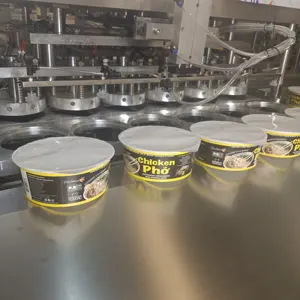 Équipement d'emballage personnalisé non standard d'usine Machine de remplissage scellage de nouilles de tasse de gelée de yaourt