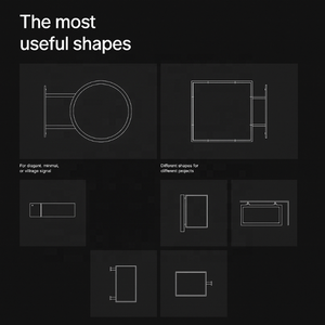 Koncept Tùy Chỉnh <span class=keywords><strong>LED</strong></span> Quảng Cáo Ánh Sáng Hộp Ngoài Trời Dấu Hiệu Không Thấm Nước Lightbox Hiển Thị Cho Cửa Hàng Cửa Hàng Treo Tường Biển - Product Image 3