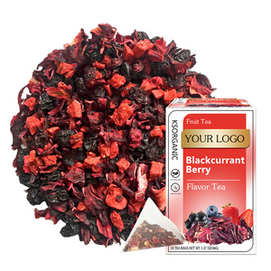 Thé infusé à froid avec logo personnalisé Thé aux baies de cassis Thé glacé aux saveurs mélangées - Product Image 1