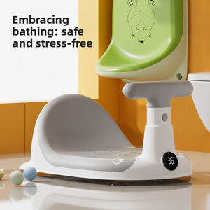 Siège de bain pour bébé Summer Infants en TPE, support assis/allongé, détection intelligente de la température, antidérapant, pour nouveau-né, nourrisson et tout-petit - Product Image 4