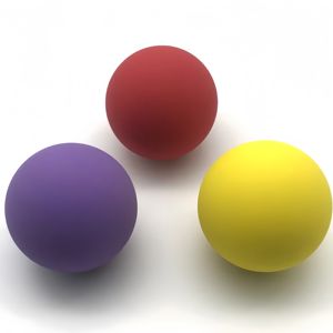 كرة لعبة صغيرة صلبة عالية النطاط مصنوعة من السيليكون الطبيعي مصنوعة من مطاط الحيوانات الأليفة - Product Image 4