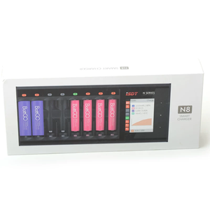 เครื่องชาร์จแบตเตอรี่อัจฉริยะแบบ N24 N16 <span class=keywords><strong>N8</strong></span> <span class=keywords><strong>isdt</strong></span> เครื่องชาร์จเร็วแบบช่องทางอิสระสำหรับเซลล์ LiFePO4 AA AAA (5 #/7 #) Ni-MH NiCd li-ion lihv - Product Image 5