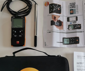 Testo 425 - Anémomètre numérique à fil chauffant avec connexion à application, avec sonde télescopique, Testo 425 0563 0425 - Product Image 5